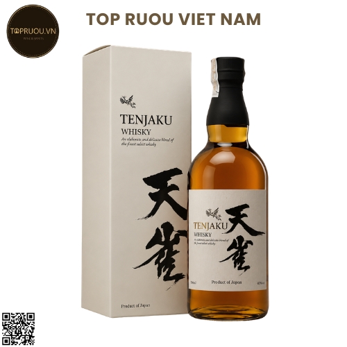 Whisky Tenjaku Blended Japanese - 700ml - 40% - Nhật Bản
