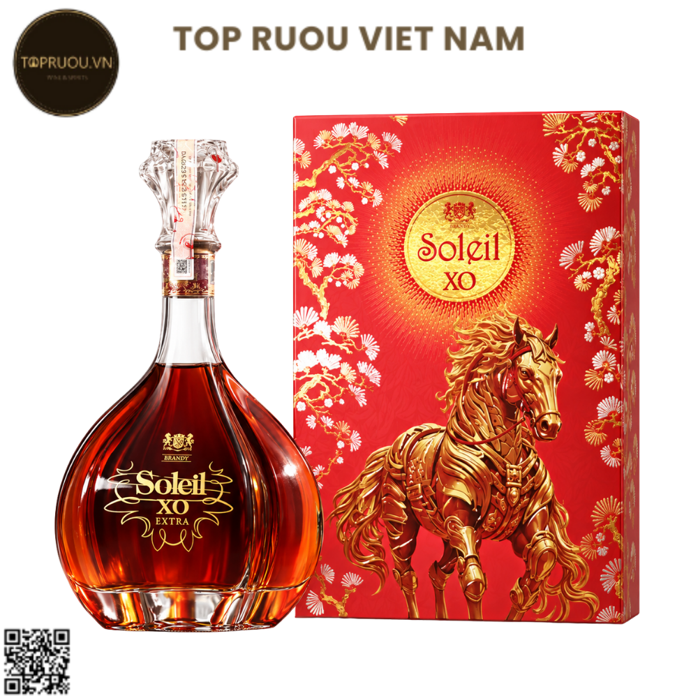Brandy XO Soleil Crepin - 700ml - 40% - Pháp