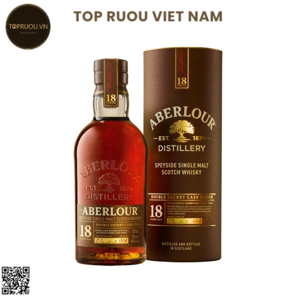 Whisky Aberlour 18 Double Sherry Cask Single Malt - 700ml - 43% - Scotland