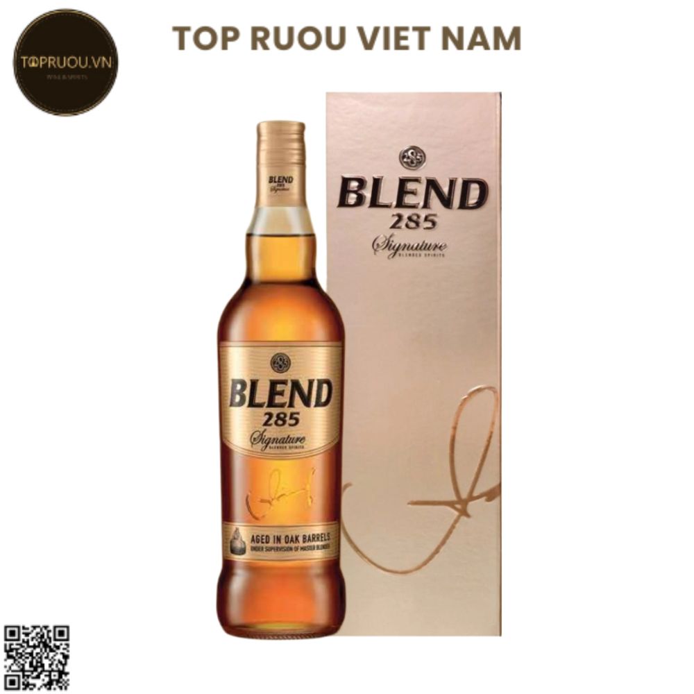 Whisky Blend 285 Signature - 700ml - 35% - Thái Lan