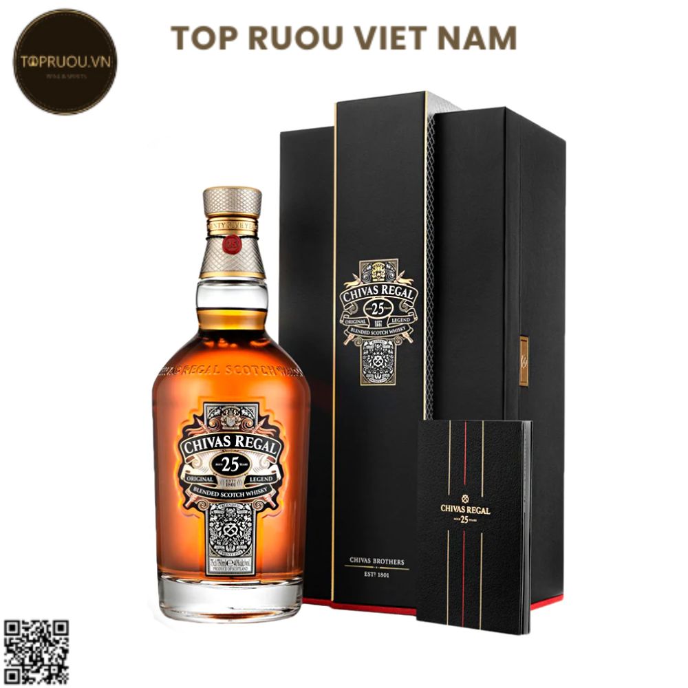 Chivas Regal 25 Years Old - 700ml - 40% - Scotland