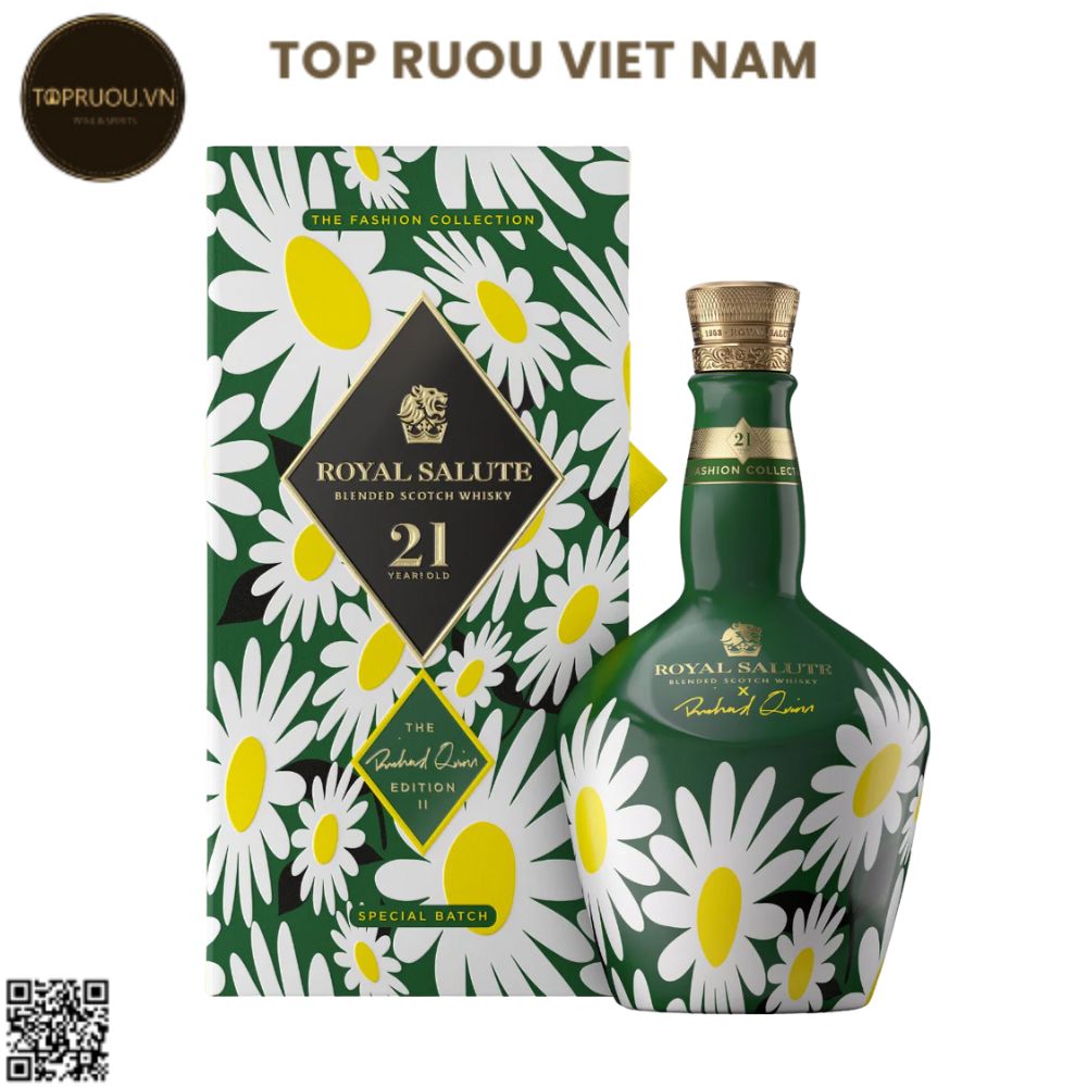 Whisky Chivas Royal Salute 21 Richard Quinn Daisy - 700ml - 40% - Scotland