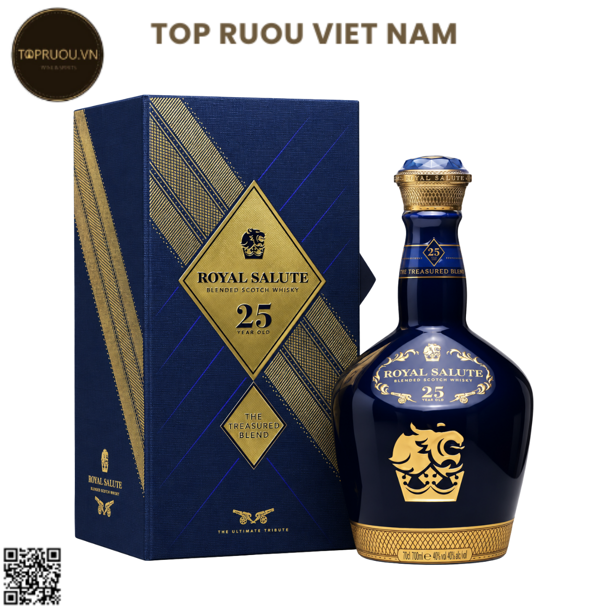 Whisky Chivas Royal Salute 25 The Treasured Blend - 700ml - 40% - Scotland