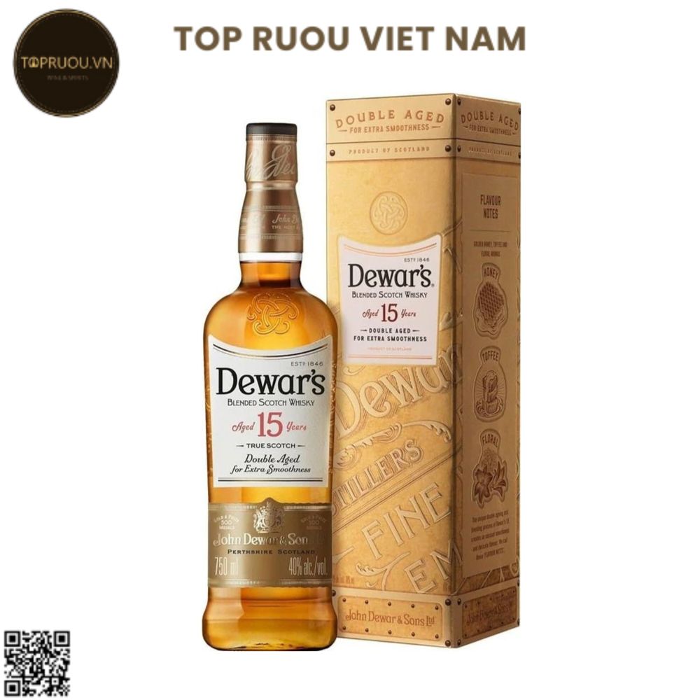 Whisky Dewar's 15 Years Blended Scotch - 700ml - 40% - Scotland