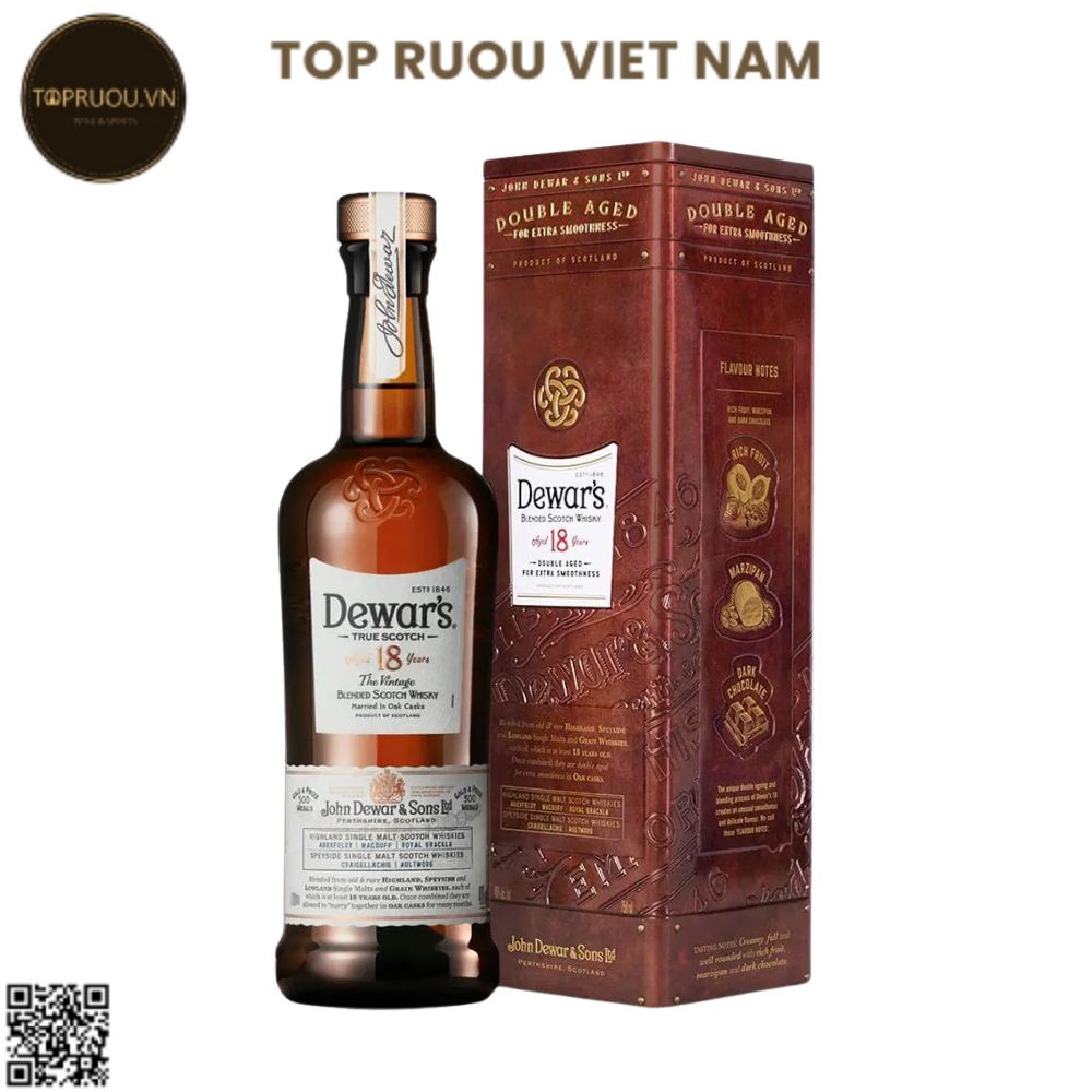 Whisky Dewar's 18 Years - 700ml - 40% - Scotland