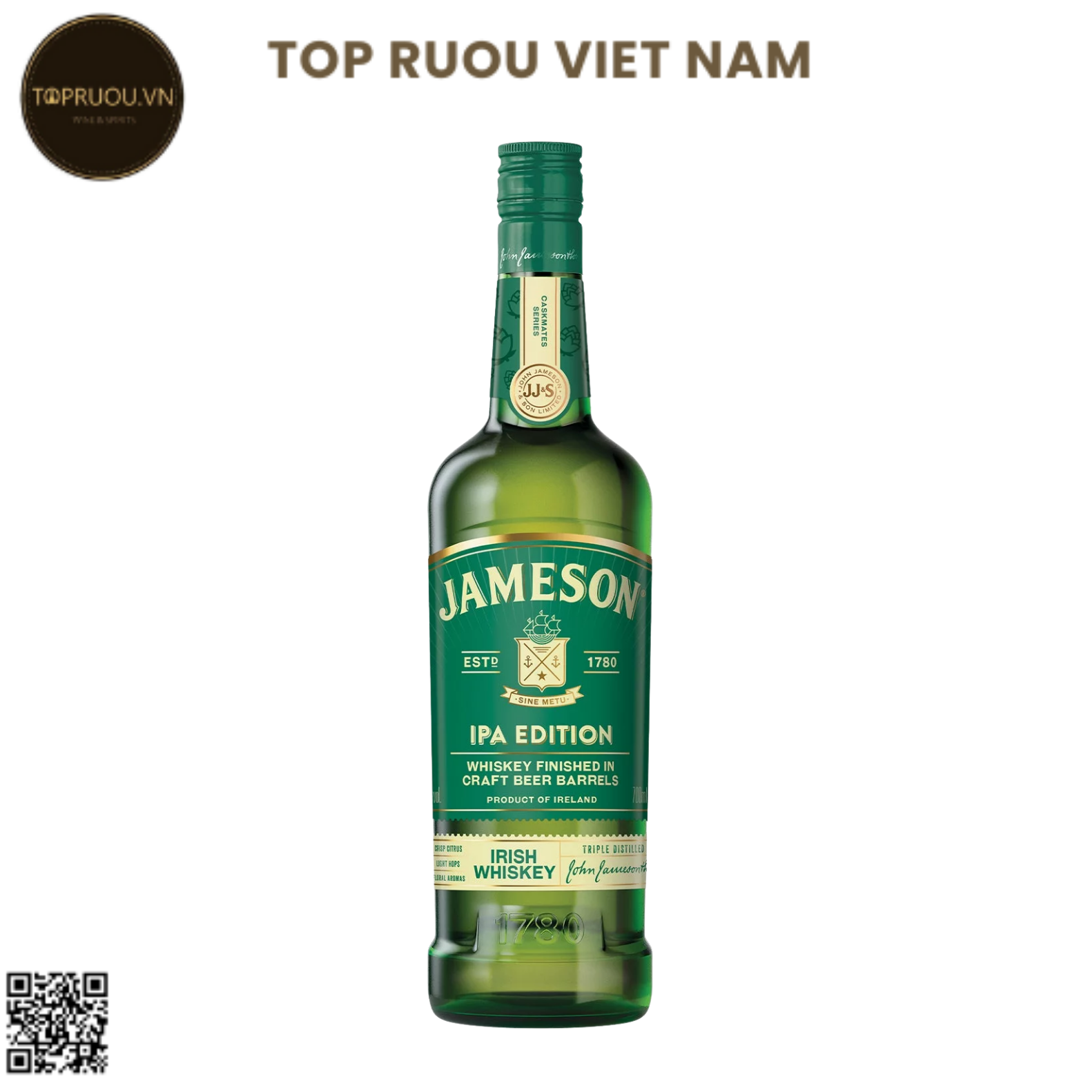 Whisky Jameson Caskmates IPA Edition - 700ml - 40% - Ireland
