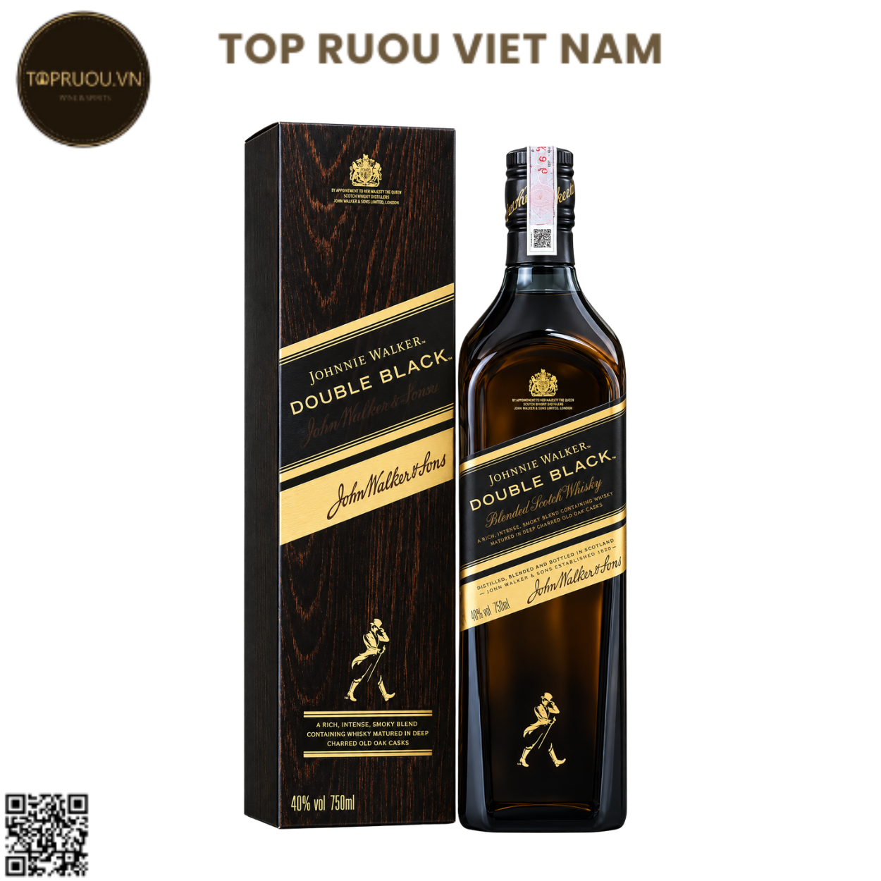 Whisky Johnnie Walker Double Black - 700ml - 40% - Scotland