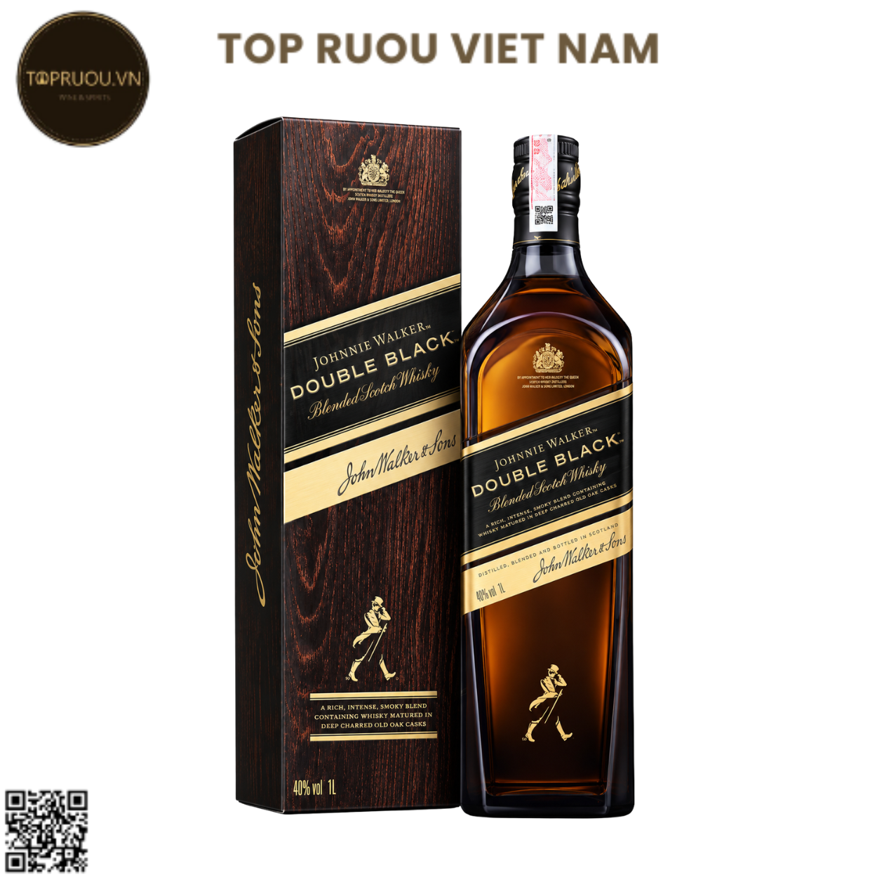 Whisky Johnnie Walker Double Black Label - 1000ml - 40% - Scotland