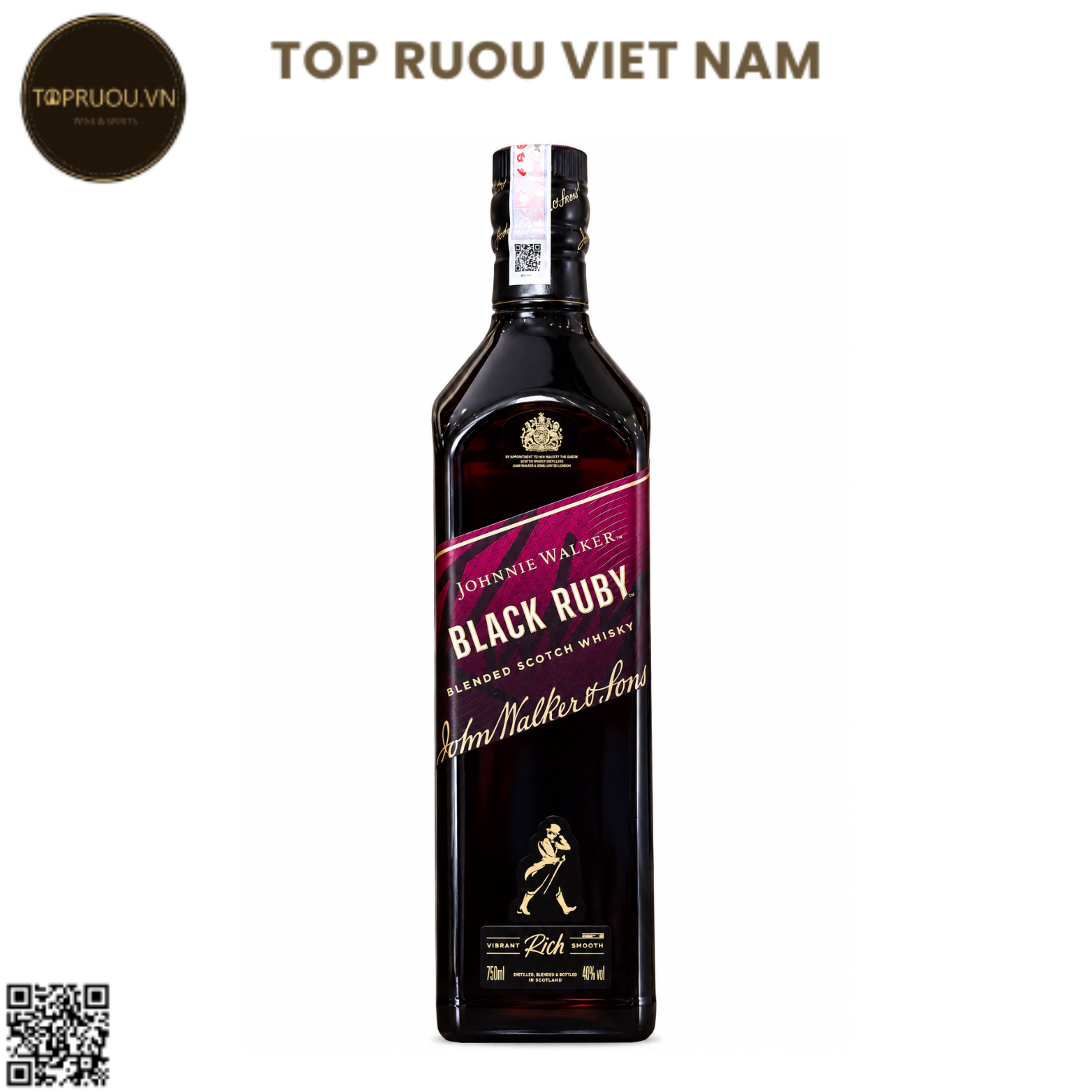 Whisky Johnnie Walker Black Ruby - 700ml - 40% - Scotland