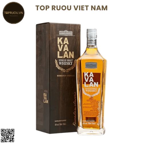 Kavalan Classic Single Malt - 700ml - 40% - Đài Loan