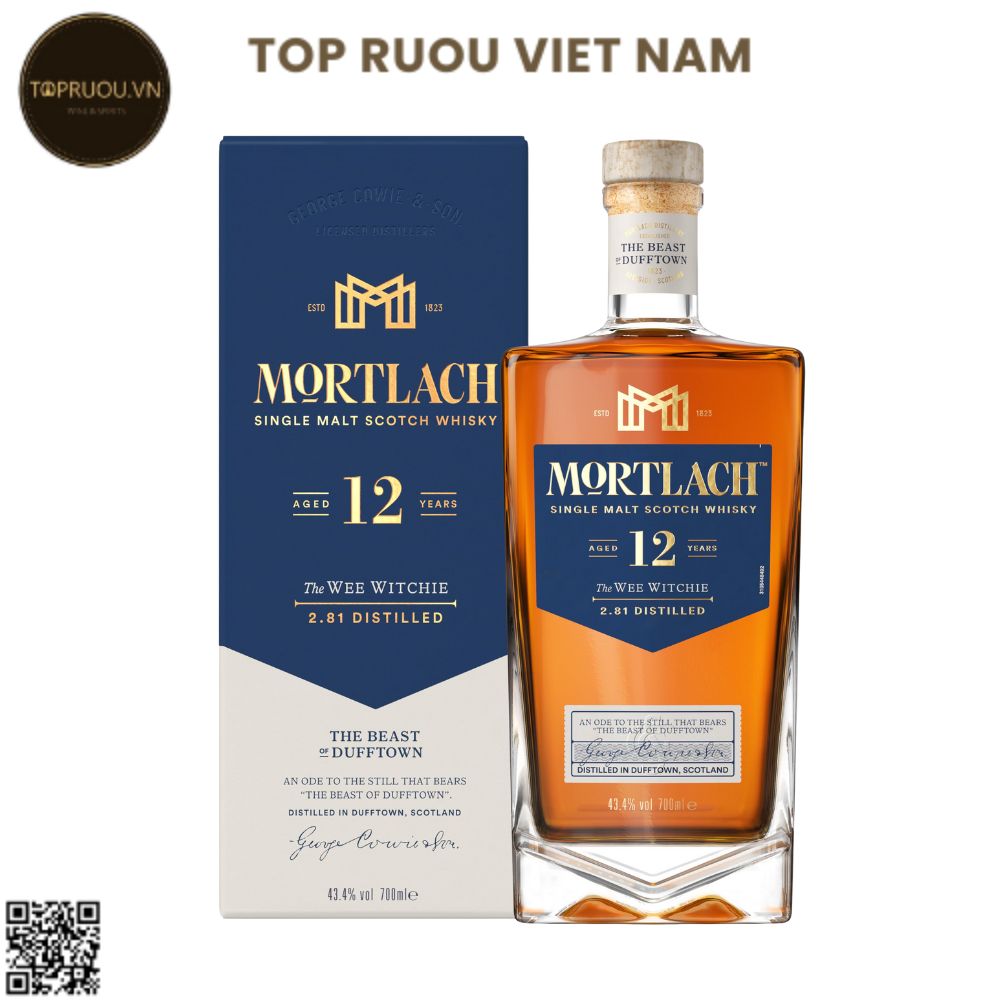 Whisky Mortlach 12 Single Malt - 700ml - 43.4% - Scotland