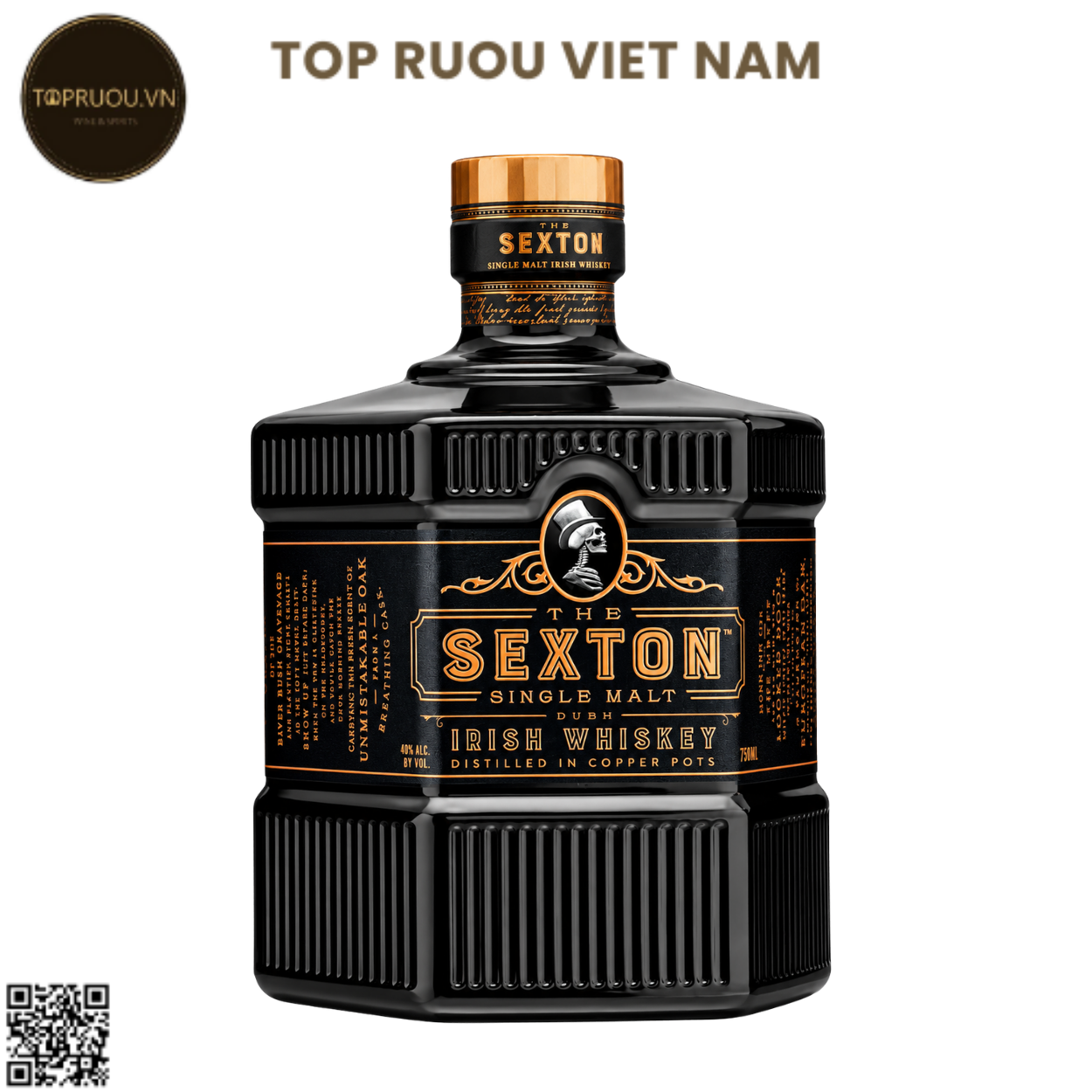 Whisky Sexton Single Malt Irish - 700ml - 40% - Ireland