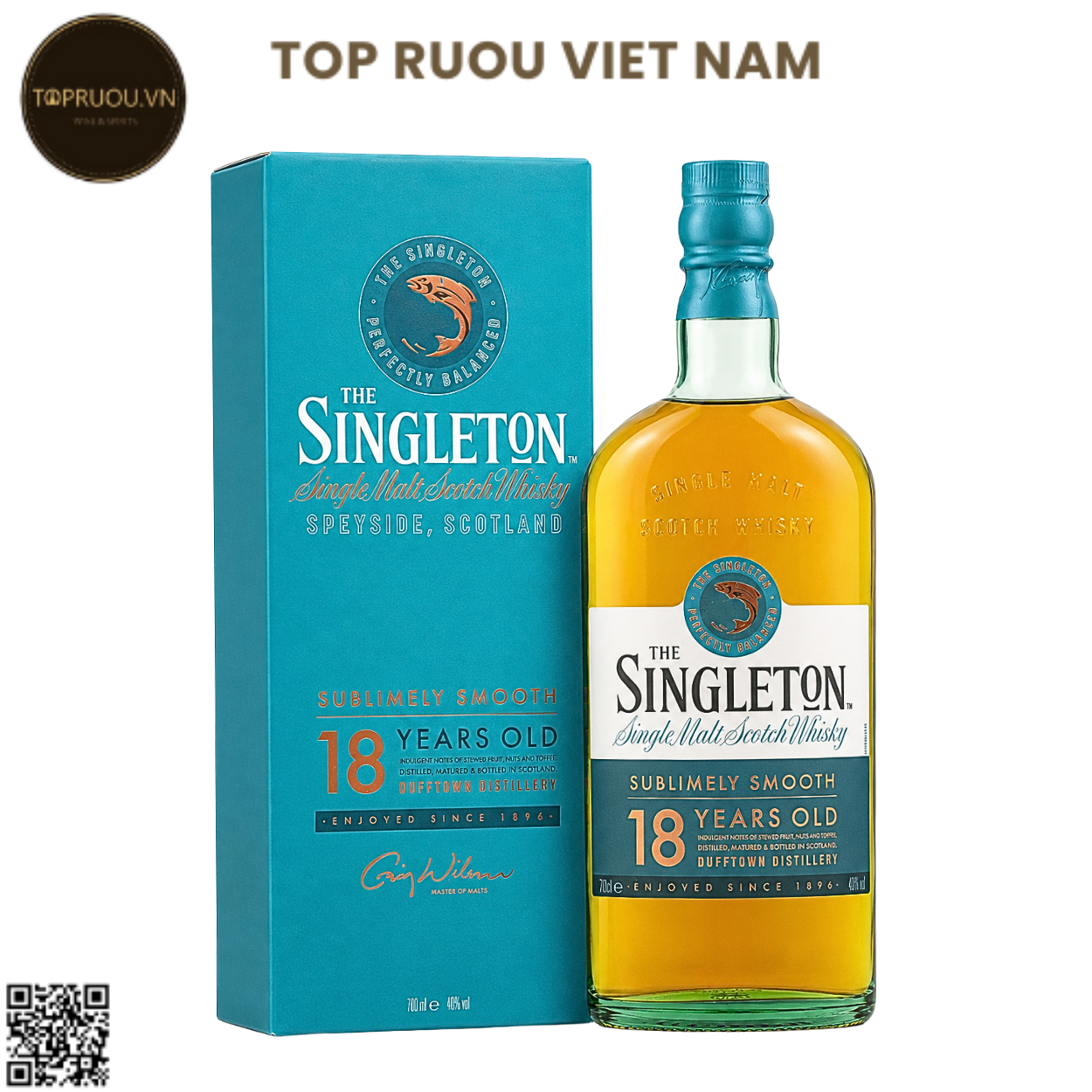 Whisky The Singleton 18 Years Single Malt - 700ml - 40% - Scotland