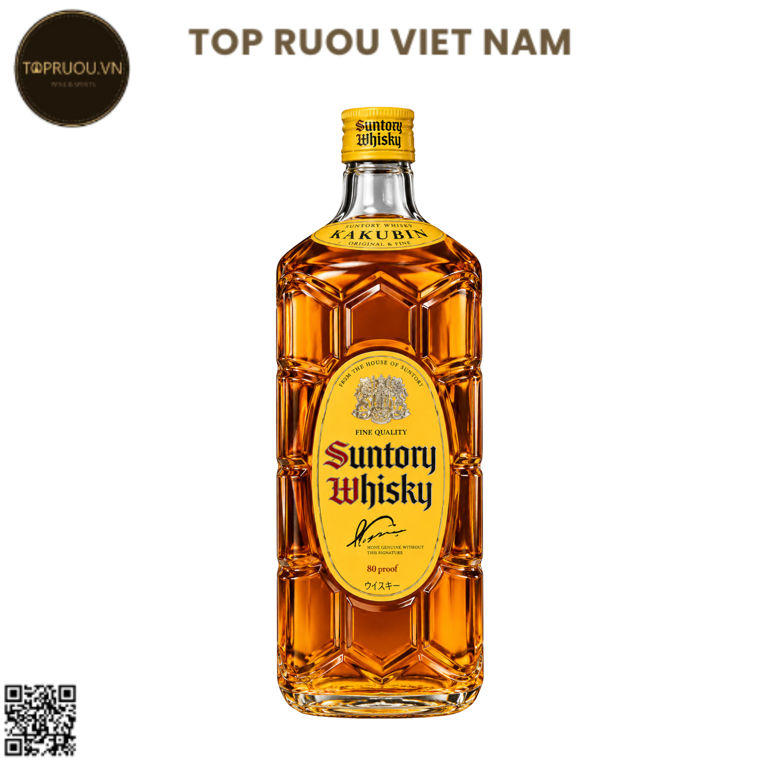 Whisky Suntory Kakubin - 700ml - 40% - Nhật Bản
