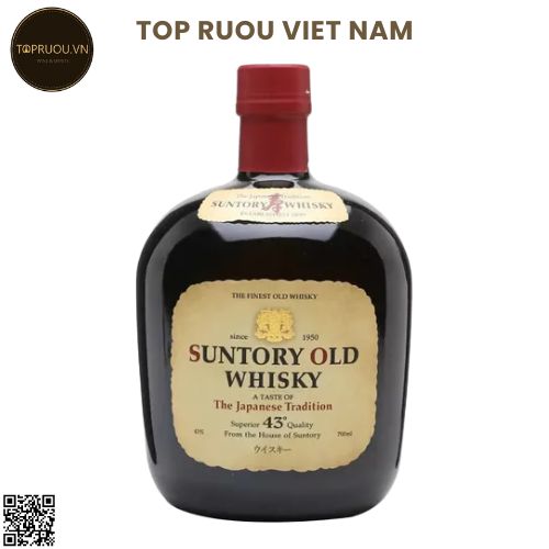 Whisky Suntory Old ( Không Hộp)  - 700ml - 43% - Nhật Bản