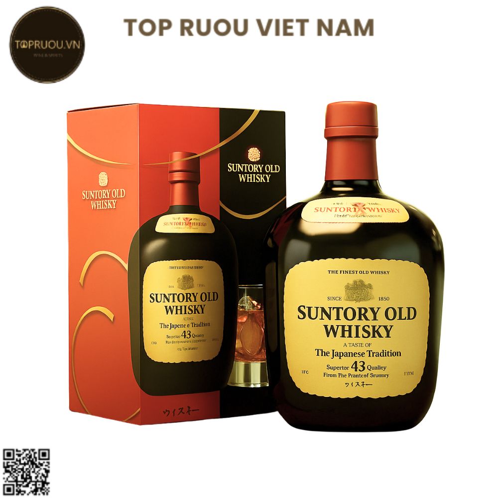 Whisky Suntory Old - 700ml - 43% - Nhật Bản