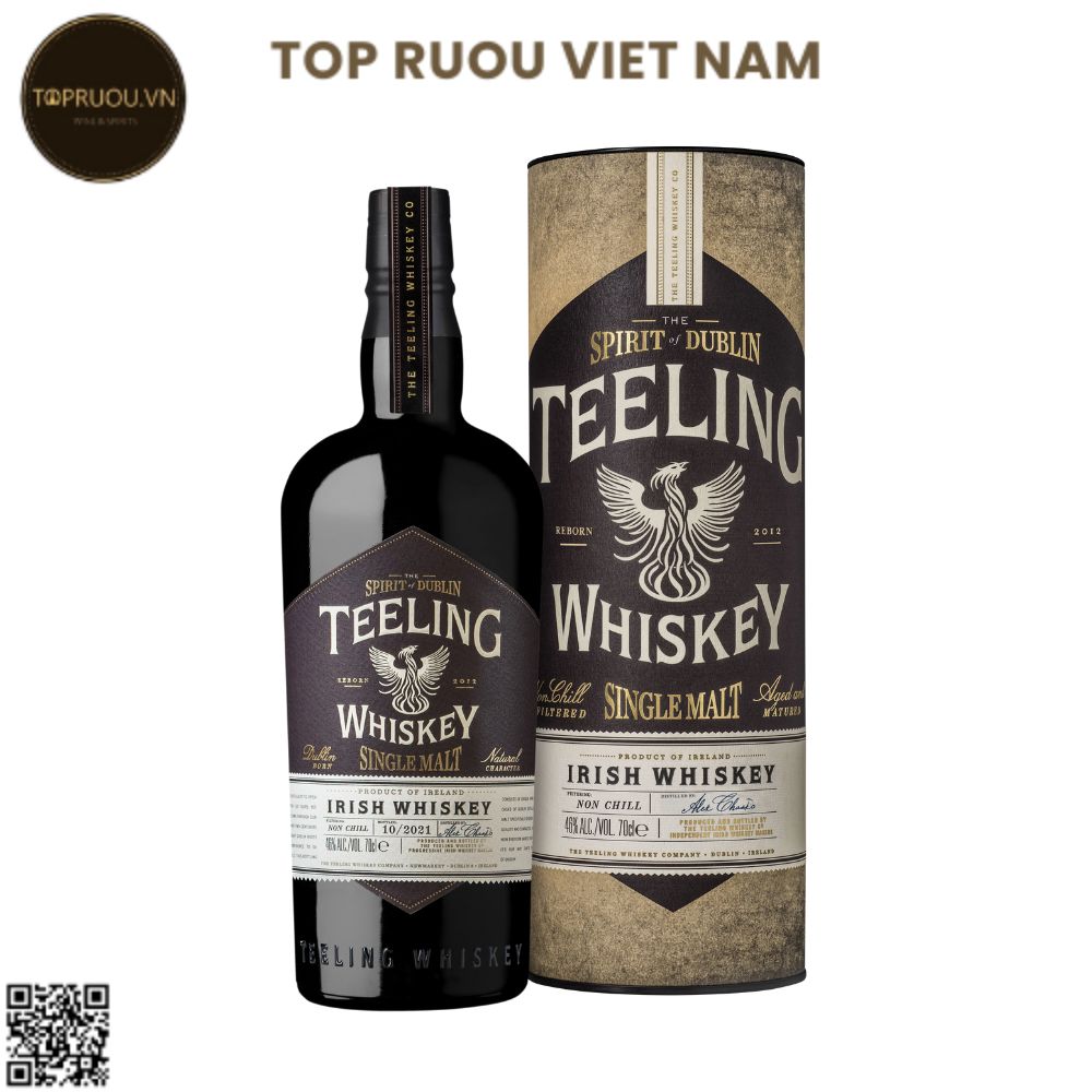 Whisky Teeling Single Malt Non Chill Re Born 2012 - 700ml - 46% - Ireland