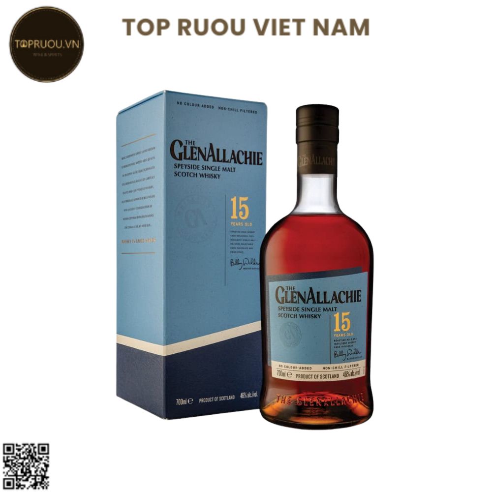 Whisky The Glenallachie 15 Years Speyside Sing Malt - 700ml - 46% - Scotland