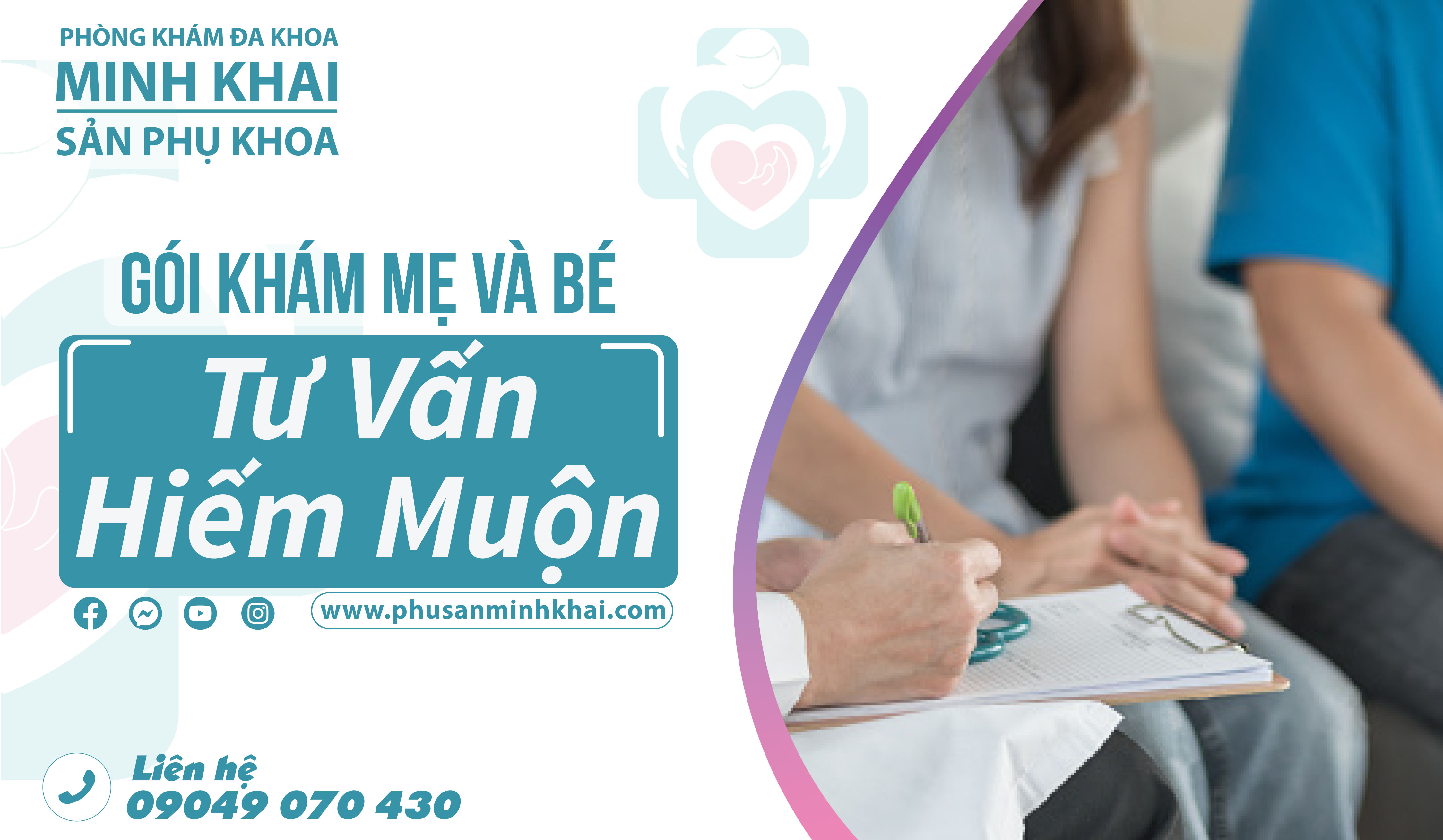 Gói khám tư vấn hiếm muộn