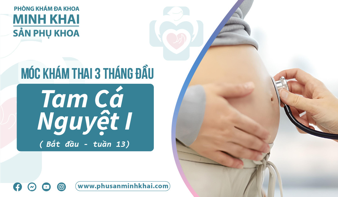 Móc khám chu kỳ Tam cá nguyệt I