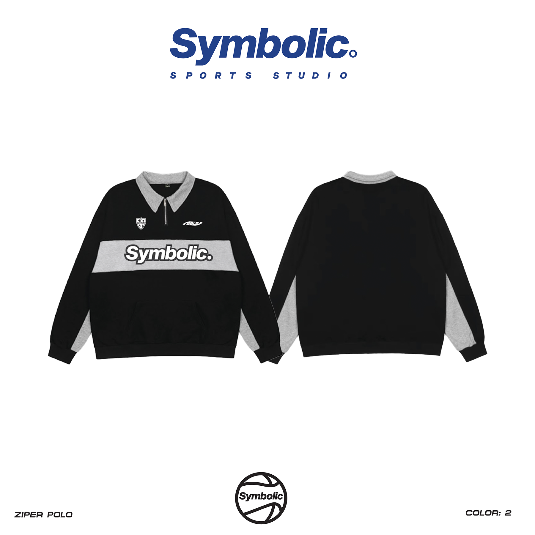 Symbolic®Ziper Polo