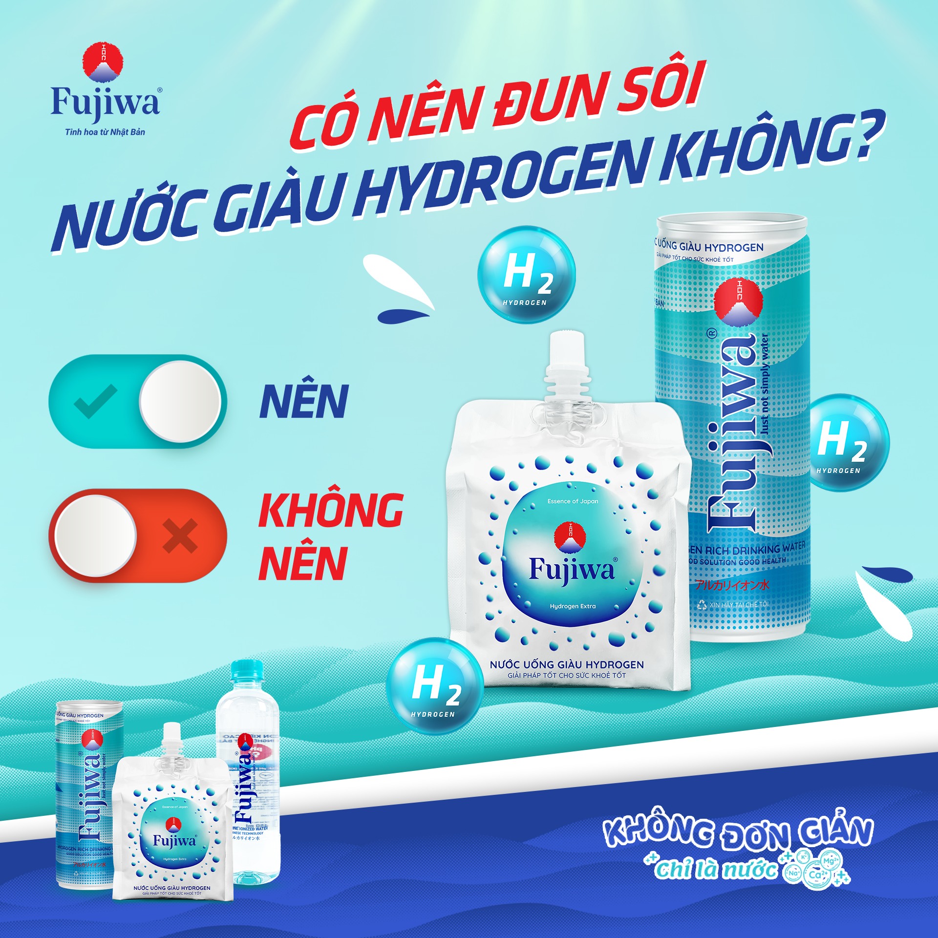 CÓ NÊN ĐUN SÔI NƯỚC UỐNG GIÀU HYDROGEN KHÔNG?