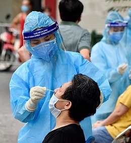 Báo cáo tình hình dịch Covid-19 thành phố Phúc Yên ngày 18/3/2022