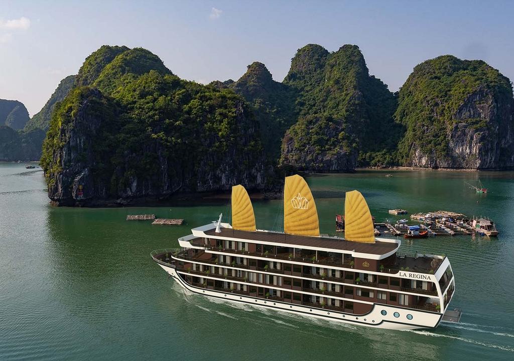DU THUYỀN LAREGINA CRUISE 2 NGÀY 1 ĐÊM THĂM VỊNH 5 SAO