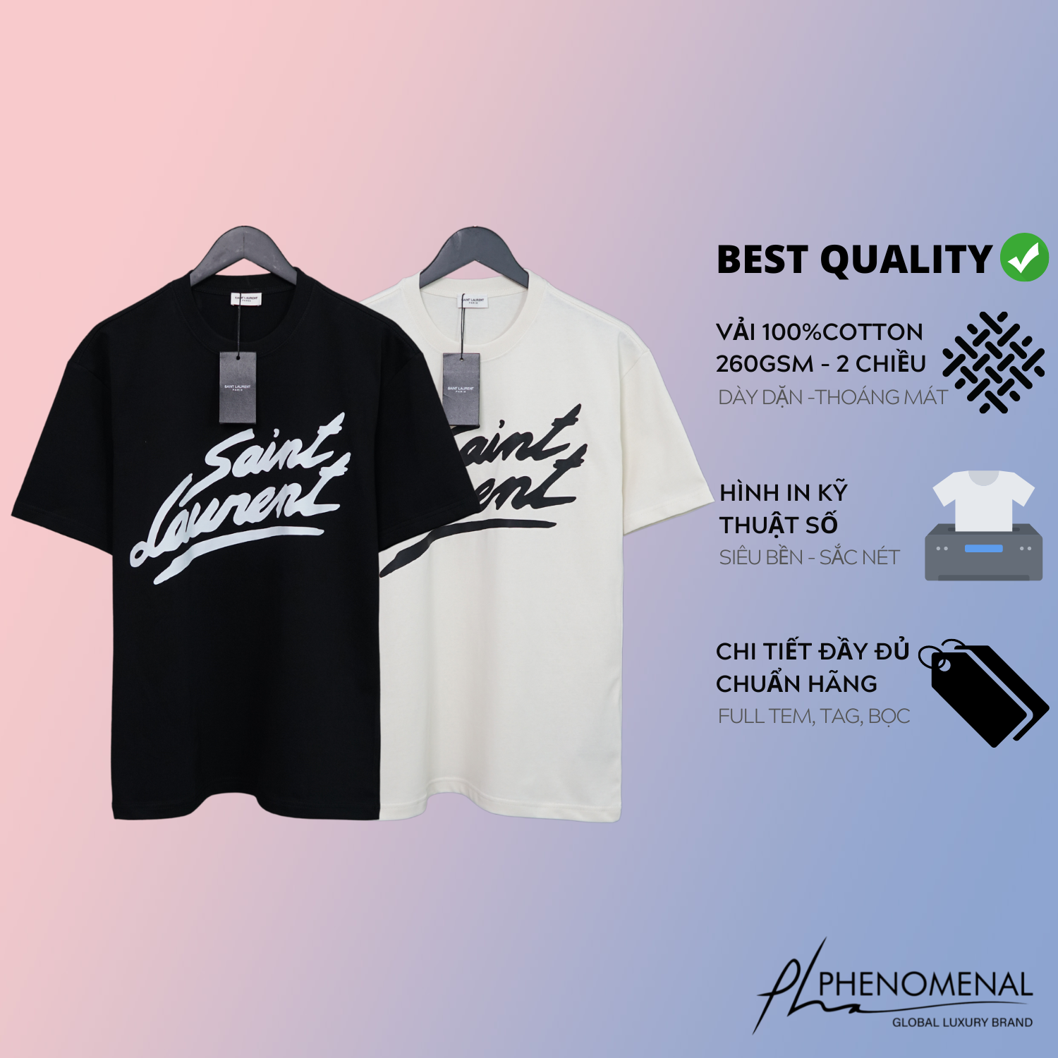 Áo Saint Laurent Big Logo