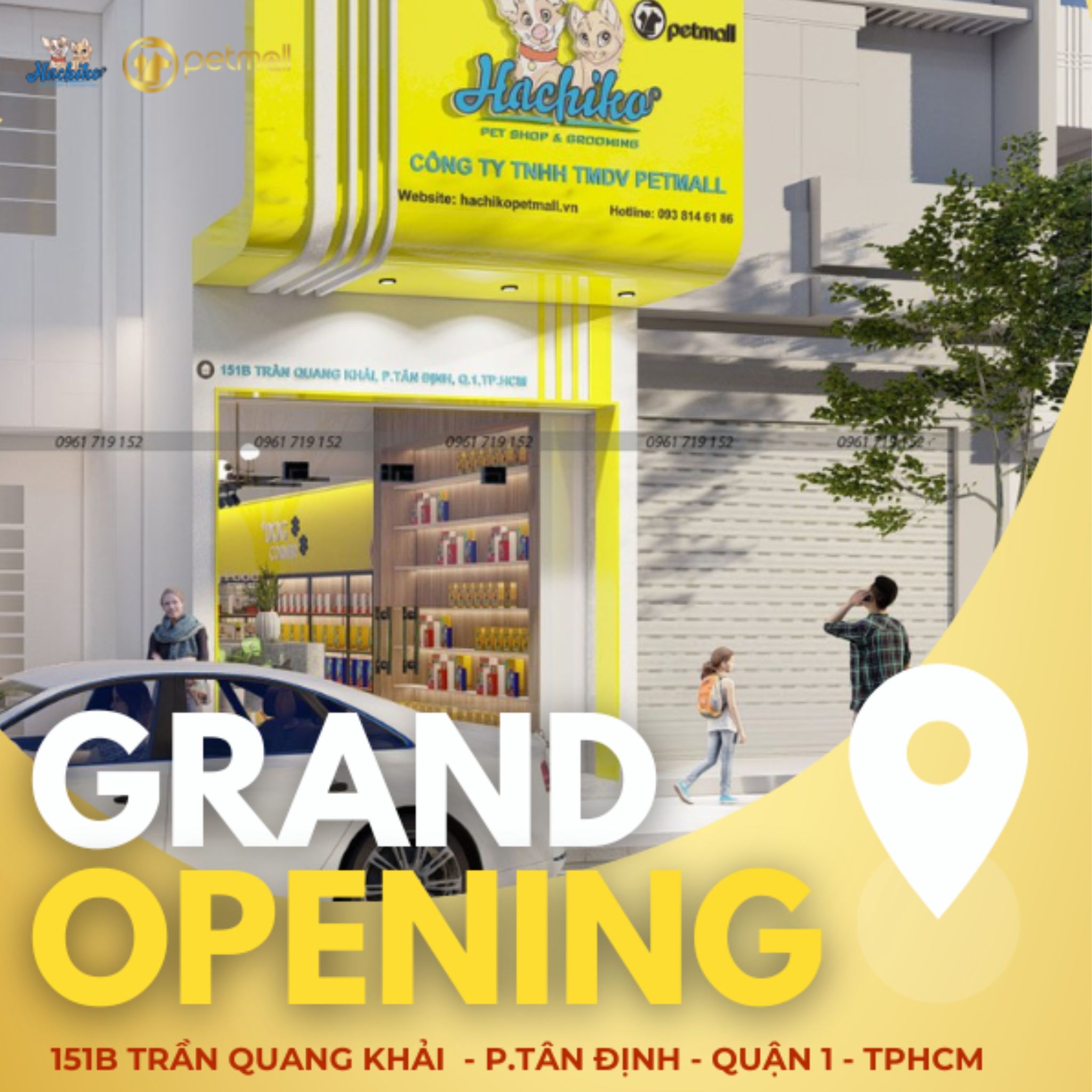 KHAI TRƯƠNG CHI NHÁNH MỚI - HACHIKO PETMALL QUẬN 1