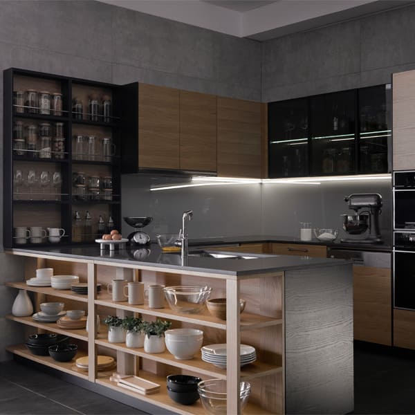 Các Phong Cách Tủ Bếp Gỗ Hiện Đại