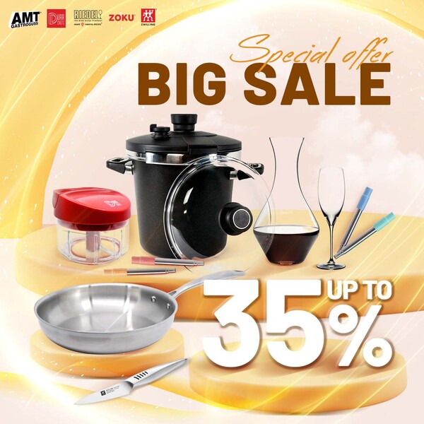 Chương trình ưu đãi đặc biệt từ thương hiệu nổi bật tại Kitchen Koncept