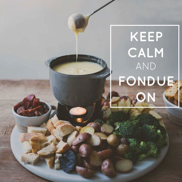 Cách làm lẩu phô mai - Fondue