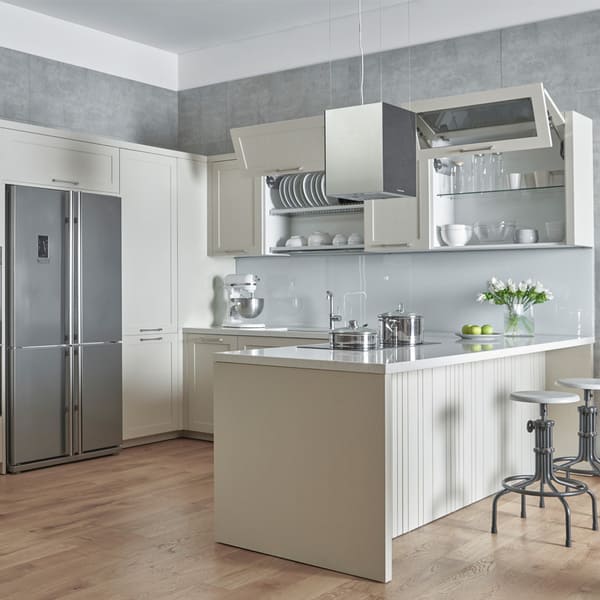 Những Quy Tắc Vàng Về Không Gian Tủ Bếp Gỗ