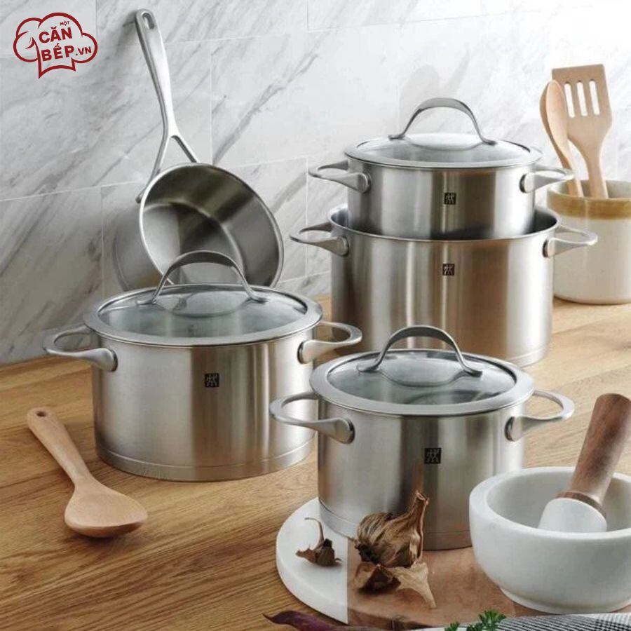 Lưu ý vệ sinh và sử dụng nồi inox ZWILLING Essence 5 món