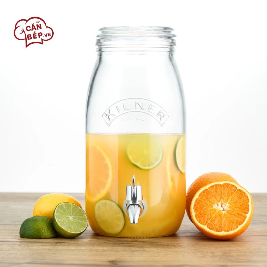 Lưu ý vệ sinh và sử dụng Bình nước thủy tinh Kilner 3L