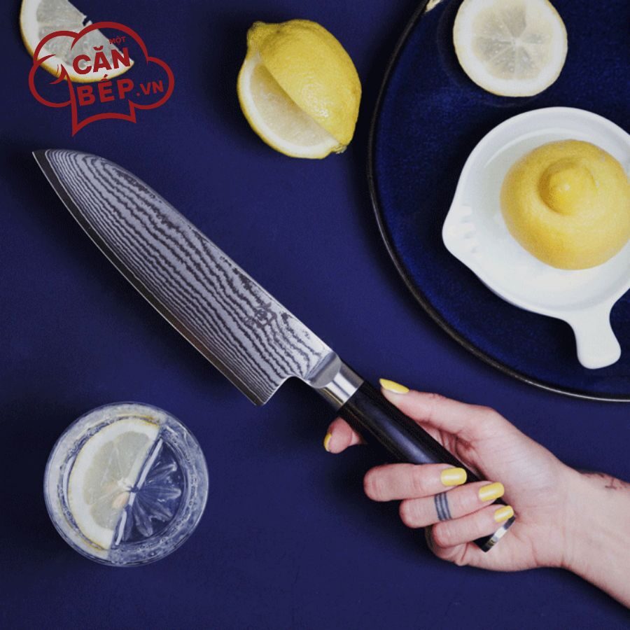 Lưu ý vệ sinh và sử dụng Dao Santoku Shun Classic 18cm