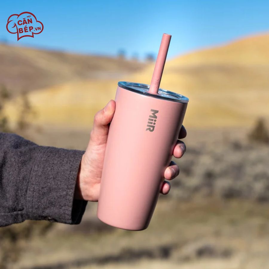 Ly giữ nhiệt Tumbler kèm ống hút chính hãng