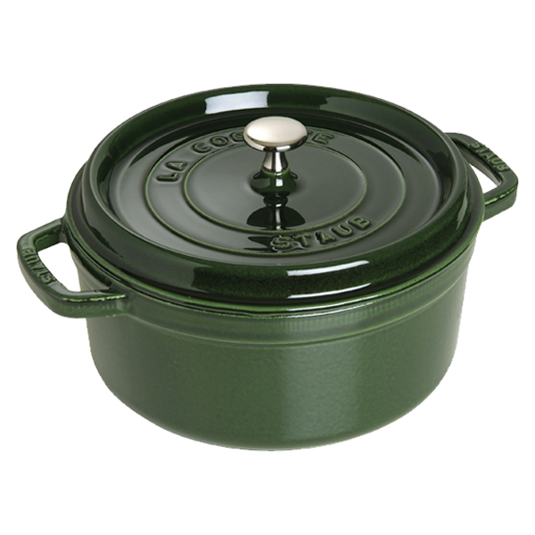 Nồi gang tròn Staub - Màu xanh rêu