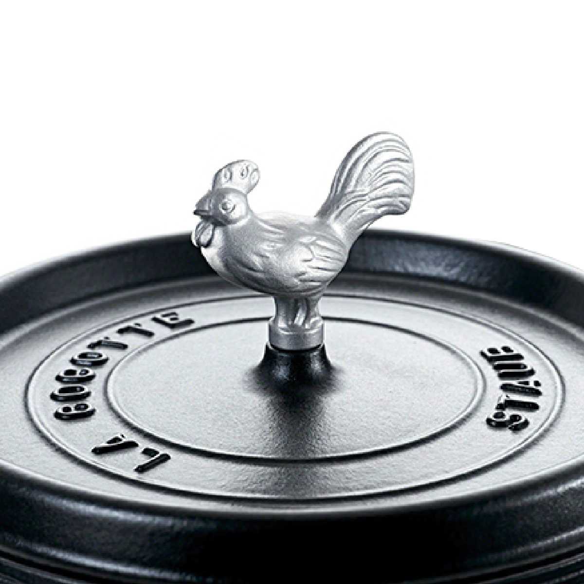 Núm nồi Staub hình gà