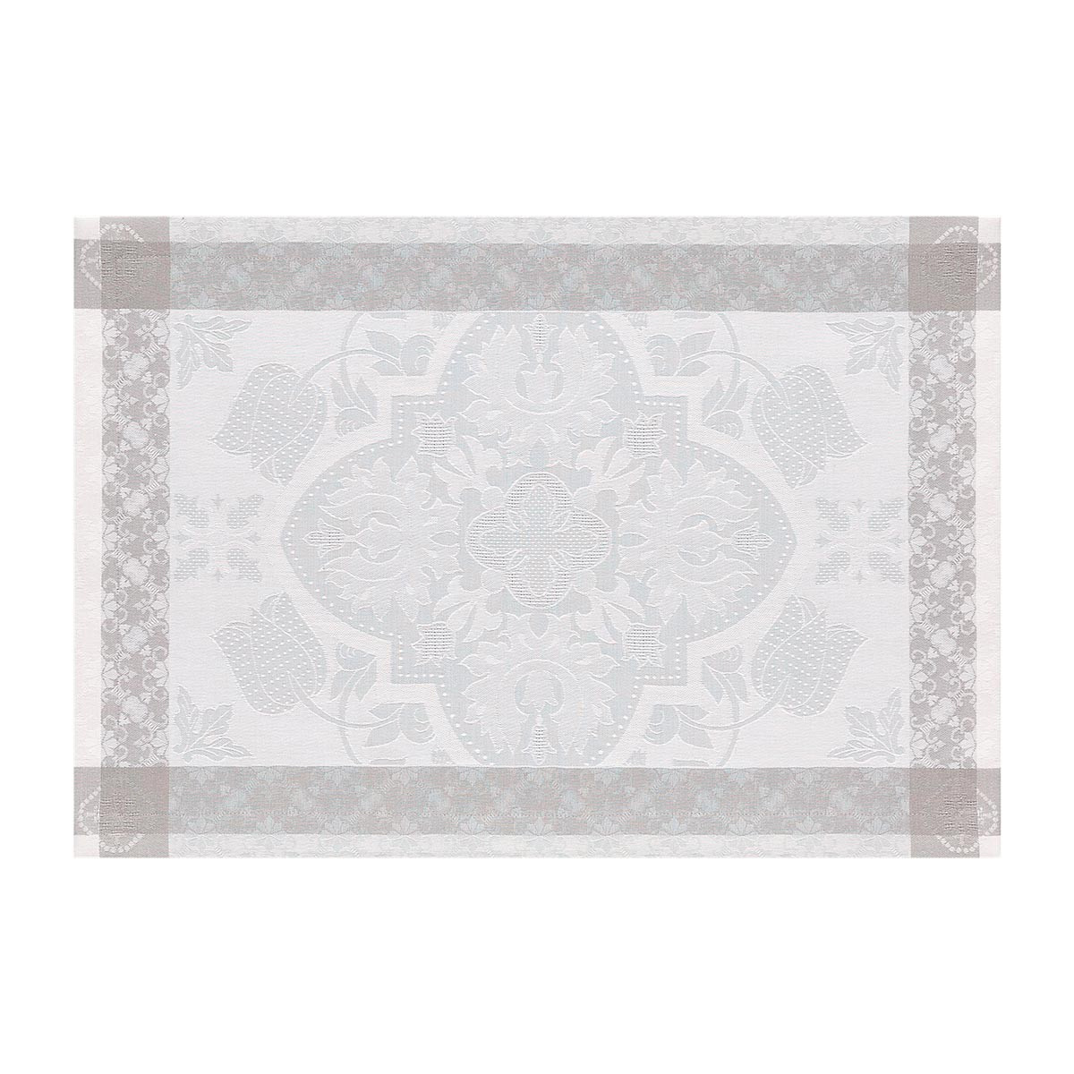 Vải bàn ăn màu xám FRANÇAIS Azulejos - 54x38cm