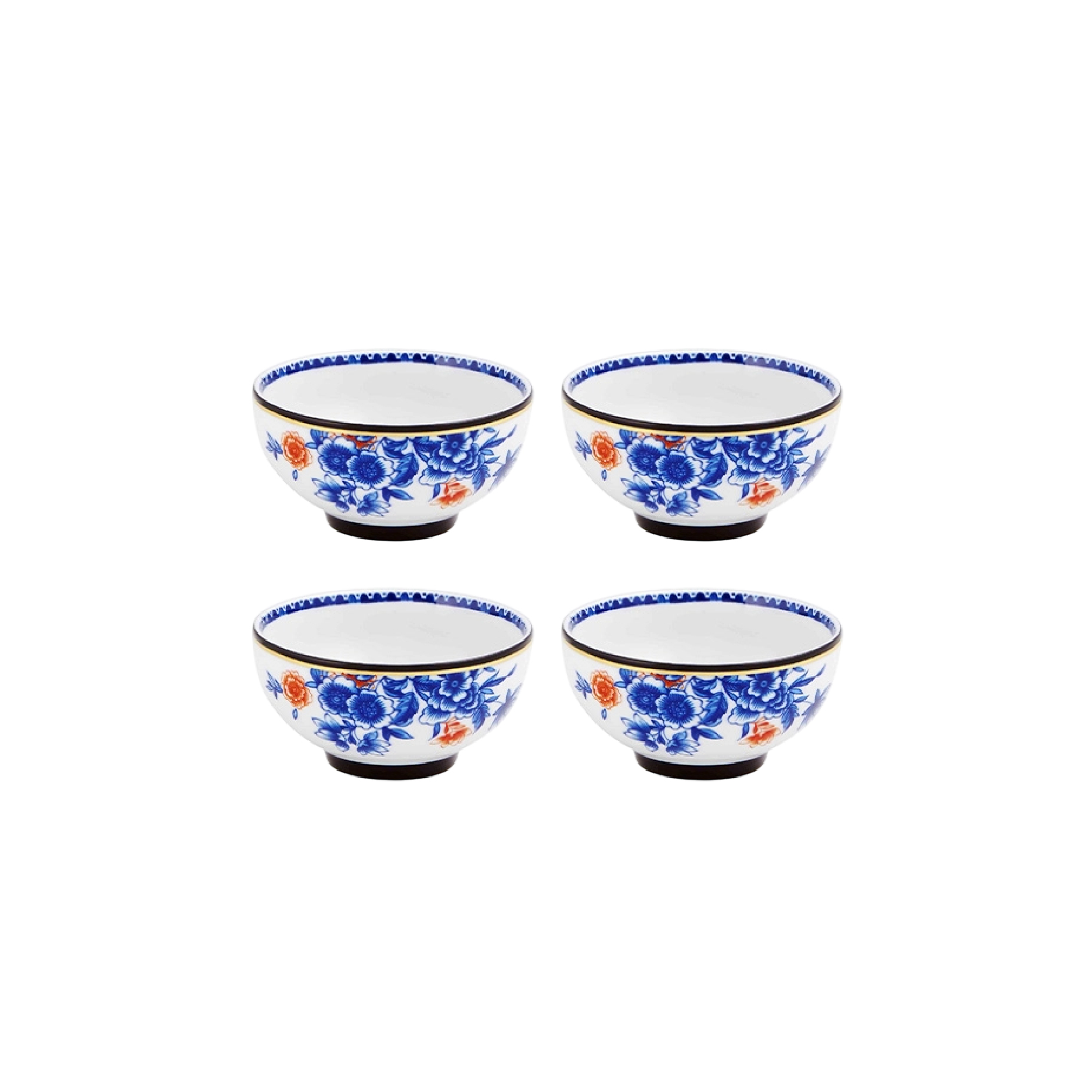 (V8) Vista Alegre - Combo 4 chén sứ Cannaregio - 10cm