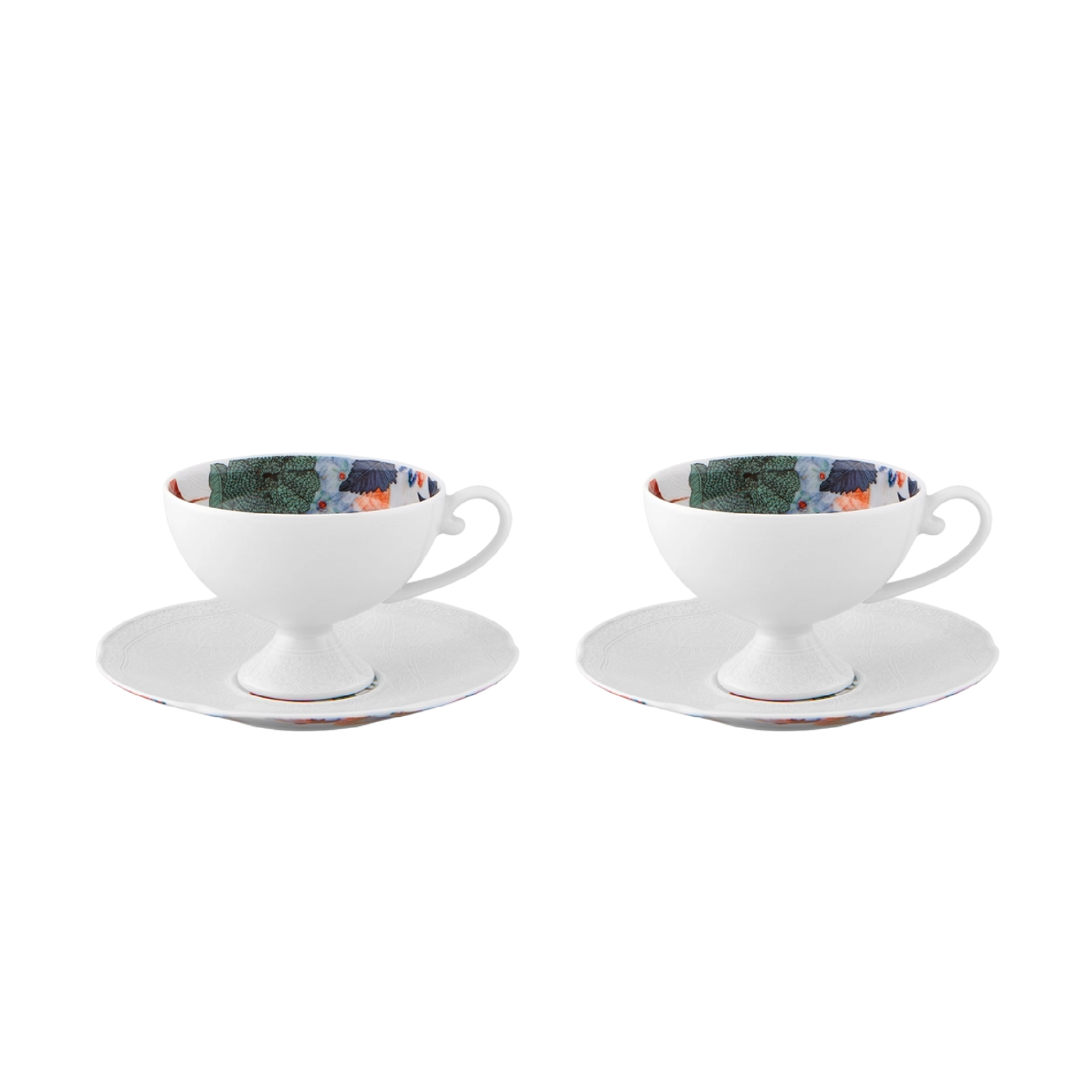 (V8) Vista Alegre - Combo 2 bộ tách trà Duality - 2 món - 16cm