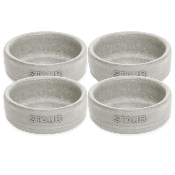 Bộ chén gốm Staub đựng gia vị - 4 cái - OPEN BOX