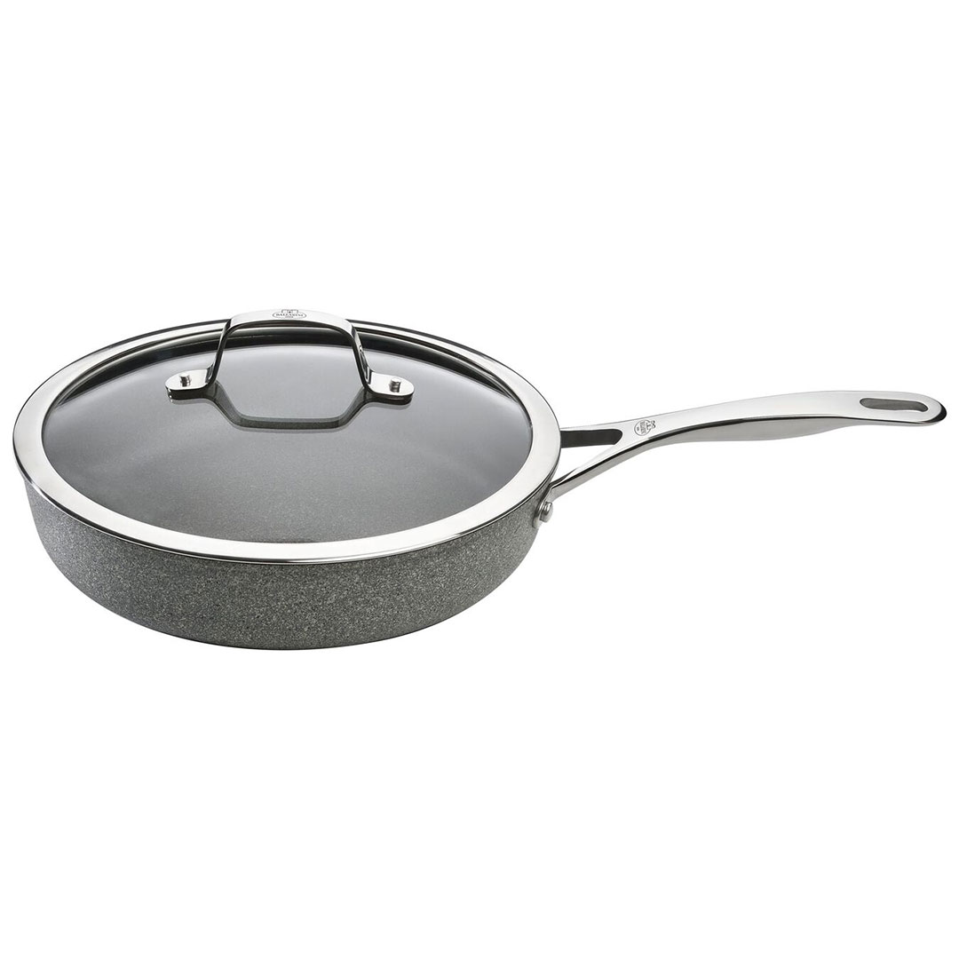 Chảo nhôm chống dính nắp kính Salina Granititum BALLARINI - 28cm