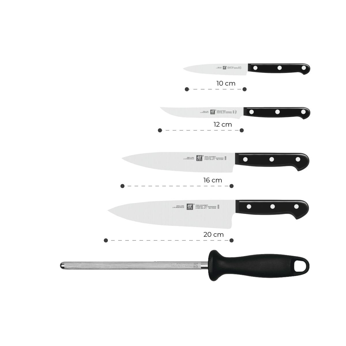 Hộp dao Twin Gourmet ZWILLING - 6 món