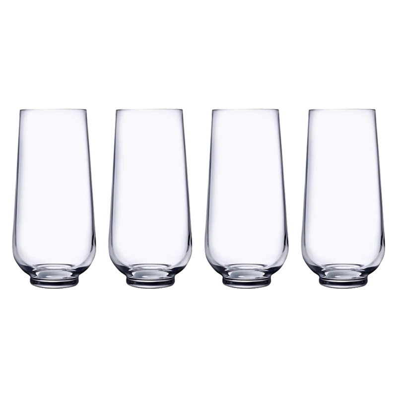 Bộ ly Long Drink Hepburn NUDE - 4 cái