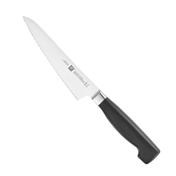 ZWILLING - Dao Chef compact răng cưa Four Star - 14cm