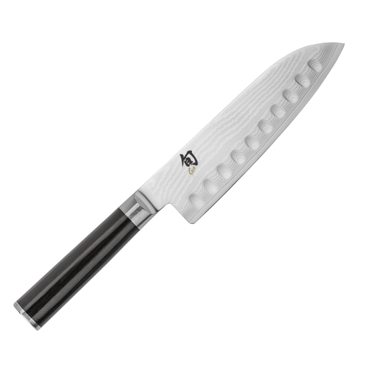 Dao Nhật KAI - Dao Santoku Hollow Shun Classic - 17.8cm