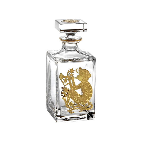 Vista Alegre - Bình Decanter whisky Golden hình khỉ vàng